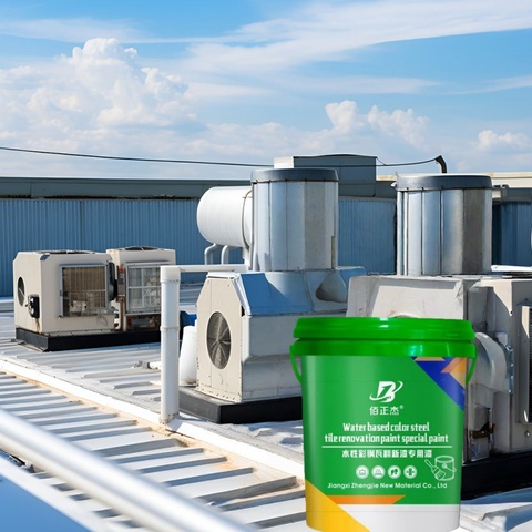 Protective Acrylic Finish for Steel, Metal Siding, Roofs & Fences. Resists Corrosion