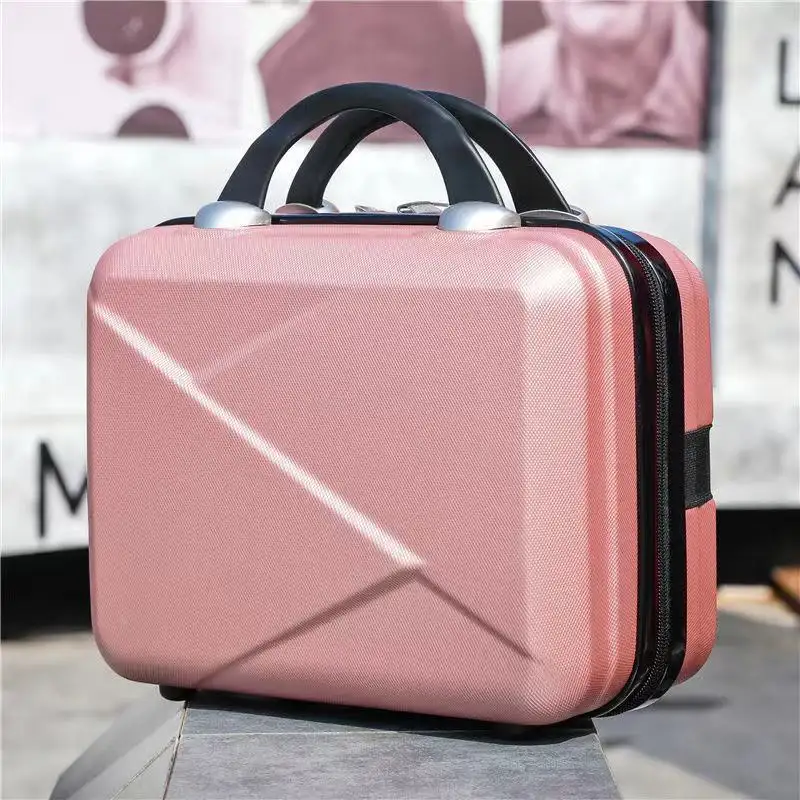 Melhor carregar bagagem pequena rosa mini mala viagem 2021