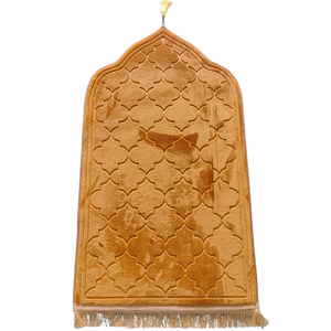 Bán Chạy Nhất 65*115Cm Thân Thiện Với Môi Chống-Trượt Thảm Cầu Nguyện Có Thể Giặt Máy Làm Không-Trượt Hồi Giáo Khu Vực Thảm Bộ - Product Image 5