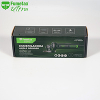 Meuleuse sans fil sans balais Fumetax Industrial 550 watts avec support de moteur à roulements à billes durable, professionnelle pour le bricolage