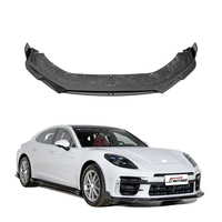 Lame avant en fibre de carbone sèche style KDA pour Porsche Panamera 976 24-26 – Amélioration aérodynamique de luxe pour la course