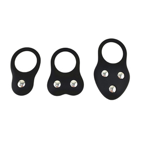 Anello da allenamento in Silicone regolabile con palle Bondage erezione ritardo eiaculazione riutilizzabile allungamento barella sesso giocattolo uomini - Product Image 6