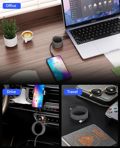 3A sạc nhanh dữ liệu chuyển USB A để USB C thông minh tổ chức Magnetic nylon sạc cáp cho <span class=keywords><strong>Android</strong></span> - Product Image 6