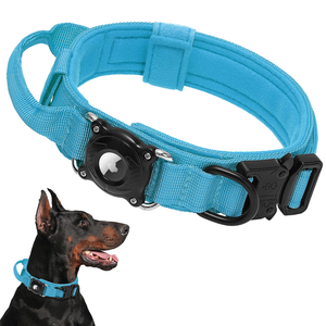 Good Quality LED <b>Dog</b> <b>Collar</b> Waterproof Airtag Enabled Glow in Dark OEM ODM Factory Exporter - Product Image 1