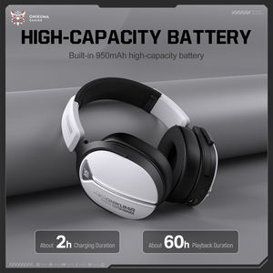 ONIKUMA GT887 Wireless Headset FOUR-MODE USB Type-C 2.4Ghz Wireless High-Definition Noise Reduction Gaming Headset With Mic - Product Image 5