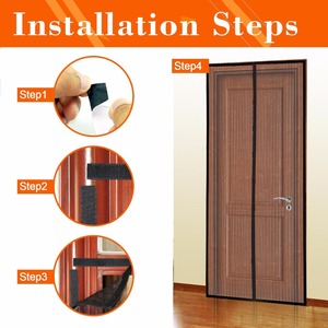 Fournisseur chinois en gros de moustiquaires magnétiques souples pour portes, rideaux en maille anti-moustiques - Product Image 5