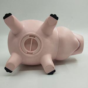 Salvadanaio per Bambini a Forma di Maialino Personalizzato in PVC Regalo con Confezione Personalizzata Banca di Plastica - Product Image 6