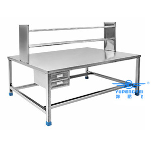 Mesa de Trabajo de Acero Inoxidable Yu Pengfei 304 de Doble Capa para Línea de Ensamblaje en Taller, Disponible en Stock - Product Image 2