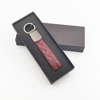 Llavero de Cuero Retro de Lujo Genuino al por Mayor de Oneway, con Logotipo de Marca Personalizado, Ecológico y Duradero