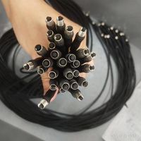 Connecteur circulaire IEC M5 mâle/femelle 3/4/5 broches IP67