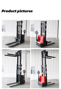 Chariot élévateur électrique à 4 roues avec batterie au lithium pour entrepôt, usine, atelier, logistique et manutention de matériaux en intérieur - Product Image 6