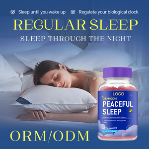 Özel etiket Vegan biyotin vitamini uyku Gummies yetişkin Melatonin Gummies yardımcı uyku organik vitamini - Product Image 3