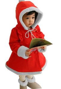 Fabricante de Ropa, Abrigo de Invierno Navideño al por Mayor para Niñas - Product Image 3