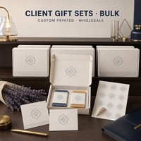Boîte cadeau en papier semence imprimé personnalisé pour savon, avec bande décorative et carte de remerciement, pour la reconnaissance client, vente en gros