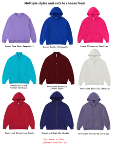 Conjunto de Sudadera con Capucha y Pantalones Deportivos de Felpa de Algodón y Poliéster de 400 g/m², OEM ODM, Logotipo Personalizado, Unisex, Estilo Urbano, Talla Grande - Product Image 4