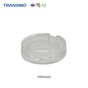 High Quality Clear Plastic Compact Press Powder Case OEM&ODM Makeup <b>Blush</b> Container Packaging Pan Private Label - Product Image 3