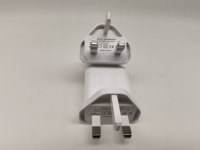 Chargeur mural USB de haute qualité 5V 2A 10W Type C, matériau ABS écologique, prise UK 3 broches pour téléphone portable et écouteurs