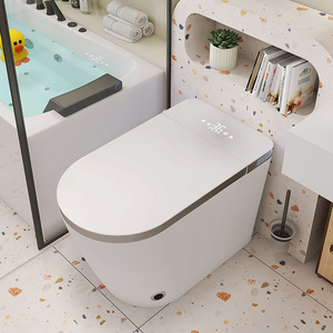 Toilette électrique avec nettoyage multifonction et commande vocale, WC intelligent pour salle de bain - Product Image 1