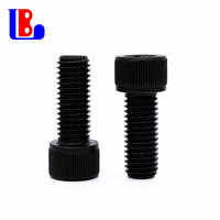 Tools & Hardware Fasteners Class 8 Class 10 Socket Head Cap Bolt Zinc Black Finish Steel UNC UNF Custom Size