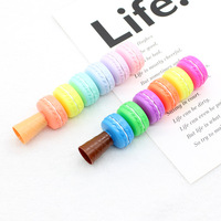 Stylo surligneur miniature créatif style macaron 6 couleurs, marqueurs colorés à pointe oblique pour écoliers, lot en vrac, cadeau
