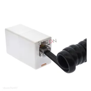 Inline Telephone Coupler RJ12 RJ11 RJ9 4P4C 6P6C Female Adapter