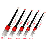 Outil de nettoyage de voiture professionnel multifonction 5 pièces de haute qualité brosses de lavage de voiture pour la beauté de la voiture