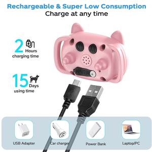 2025 नया मानवीय कोई शॉक कुत्ता विरोधी बार्क कॉलर और कुत्ते छाल कॉलर बिना रिमोट के - Product Image 4