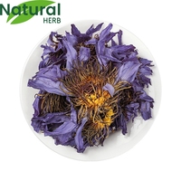 Teh Bunga Teratai Biru Kering Nymphaea Caerulea Teh Herbal Daun Lepas