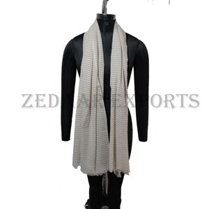 Premium Organic Cotton Striped <b>Scarf</b> <b>for</b> <b>Women</b> Beautifully Handmade Solid Colors Long Soft Comfortable <b>for</b> Summer-Customizable - Product Image 1