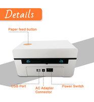 Imprimante d'étiquettes d'expédition thermique directe VTR USB 110 mm 203 dpi avec garantie d'un an, vitesse d'impression de 160 mm/s, SDK disponible en stock