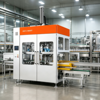 Machine d'emballage secondaire automatique de qualité commerciale pour l'emballage de bouteilles, de bocaux, de sachets, de boîtes et de cartons