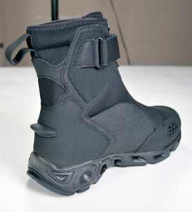 Botas Tácticas Anfibias para Hombre, <span class=keywords><strong>de</strong></span> Neopreno y Cuero Genuino, Impermeables, Duraderas, con Cierre Rápido, Color Negro, OEM, Venta al Por Mayor <span class=keywords><strong>de</strong></span> Fábrica - Product Image 5