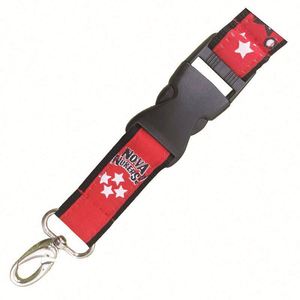 <b>Polyester</b> Sublimation Printed <b>Lanyards</b> with logo Custom and Safety Neck <b>Lanyard</b> Printing Machine for Promotional - Product Image 2