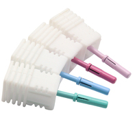 Foret à ongles professionnel en acier inoxydable 3/32 (3,1 mm) avec mandrin et mini-bandes de ponçage, accessoire pour outil de ponçage