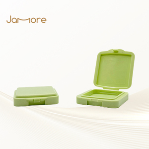 Màu Xanh Lá Cây Hộp Cổ <span class=keywords><strong>Mini</strong></span> Nhỏ Gọn Bột Trường Hợp Rỗng <span class=keywords><strong>PP</strong></span> Nhựa Nhỏ <span class=keywords><strong>Container</strong></span> Cho Lỏng Bột Đỏ Mặt - Product Image 1