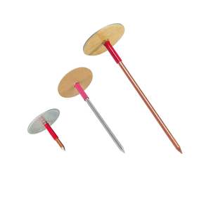 Clous communs en acier de qualité industrielle, finition polie, fixation lisse pour isolation thermique, grande surface de contact - Product Image 2