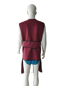 Tablier de protection médical unisexe en plomb contre les rayons X pour usage hospitalier, vêtement de protection contre les radiations - Product Image 2