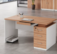 Bureau Moderne Populaire pour la Maison, Meuble Exécutif en MDF, Table d'Ordinateur en Bois pour Bureau et Chambre à Coucher