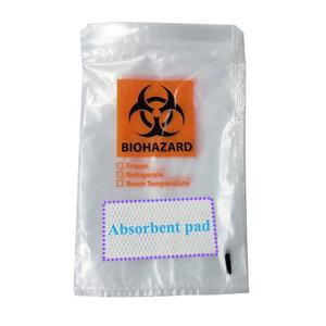 Biohazard Zakken Specimen Transportzak Met Superabsorberende Kussentjes, Medische Kwaliteit, 3 Wanden Met Documentenzak - Product Image 3