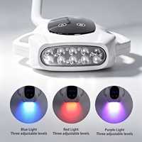 Blanchisseur de dents 10 LED, lumière 3 couleurs, écran tactile TFT 4 pouces, contrôle double canal A/B 60W pour usage en clinique dentaire