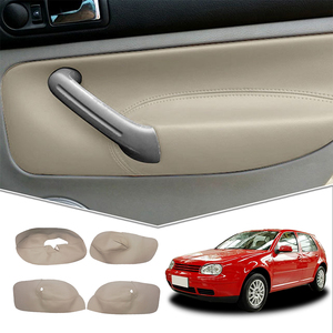 Capa de Painel de Porta para APENAS 4 Portas, Capa de Apoio de Braço em Couro Macio para VW Golf 4 <span class=keywords><strong>MK4</strong></span> Bora <span class=keywords><strong>Jetta</strong></span> 1999-2005 - Product Image 1