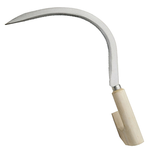 Falce per Erbe Wolfpack con Manico Curvo, 22 mm, per Destrorsi - Product Image 1