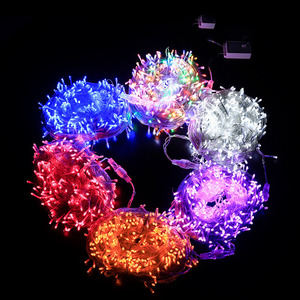 Guirlande lumineuse <span class=keywords><strong>LED</strong></span> de haute qualité, lumières décoratives de vacances, lumières d'ambiance pour le camping, lumières colorées étanches pour l'<span class=keywords><strong>extérieur</strong></span>, lumières clignotantes - Product Image 4