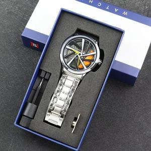 Conjuntos de Relojes de Pulsera para Hombre, Elegantes, Resistentes al Agua, con Rueda Giratoria, para el <span class=keywords><strong>Caballero</strong></span> Exigente, Venta al Por Mayor - Product Image 3