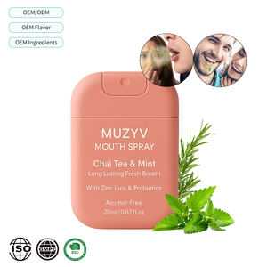 Espray de boca de niebla de bolsillo personalizado OEM Spray refrescante de mal aliento sin azúcar - Product Image 1
