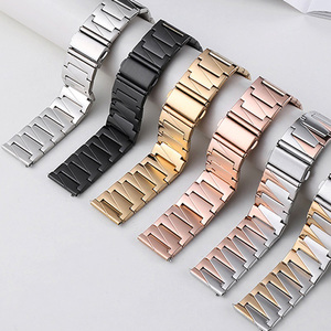 DIY individuell farbige abgeschrägter Rand gewickelt edelstahl-Uhrenschmuck Metallarmband für Smart Watch Samsung Huawei Watch GT3/<span class=keywords><strong>2</strong></span> - Product Image 1