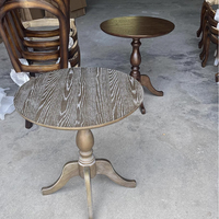 Couleurs en option table basse moderne en bois petite table basse ronde rustique en bois pour café