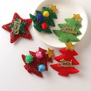 Colgantes de adornos navideños DIY transfronterizos, materiales para ramo de árboles, calcetín para zapatos, accesorios para celebraciones navideñas - Product Image 4