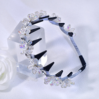 YouLaPan – accessoires de cheveux classiques en résine et cristal pour mariée, faits à la main, pour femmes, pour banquets, soirées dansantes, usage quotidien, YXA400