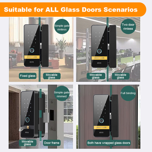 Thông Minh Keyless Nhập Điều Khiển Từ Xa Mật Khẩu Vân Tay Khóa Kỹ Thuật Số Nhà Thông Minh An Ninh Wifi Cửa Kính Khóa Ttlock - Product Image 3